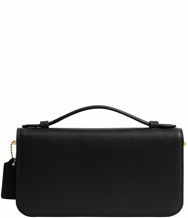 COACH Elora Leather Top Handle Shoulder Bag