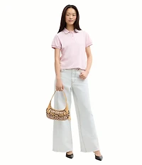 COACH Ergo Signature Logo Belted Canvas Shoulder Bag