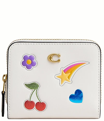 Coach Essential Billfold Wallet with Sticker Print