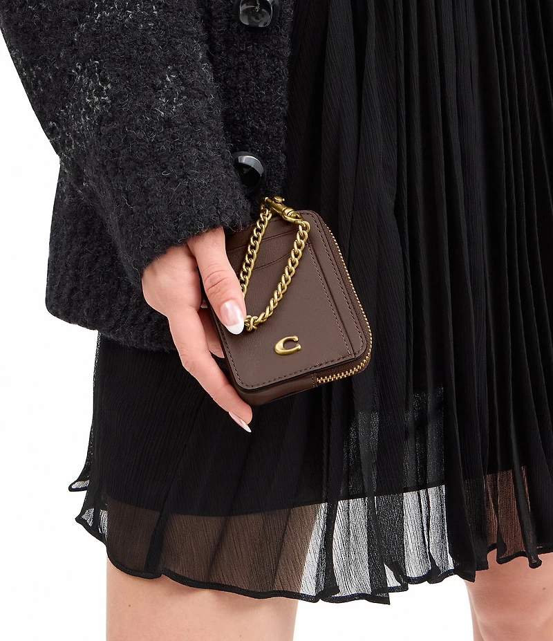 COACH Essential Chain Card Case