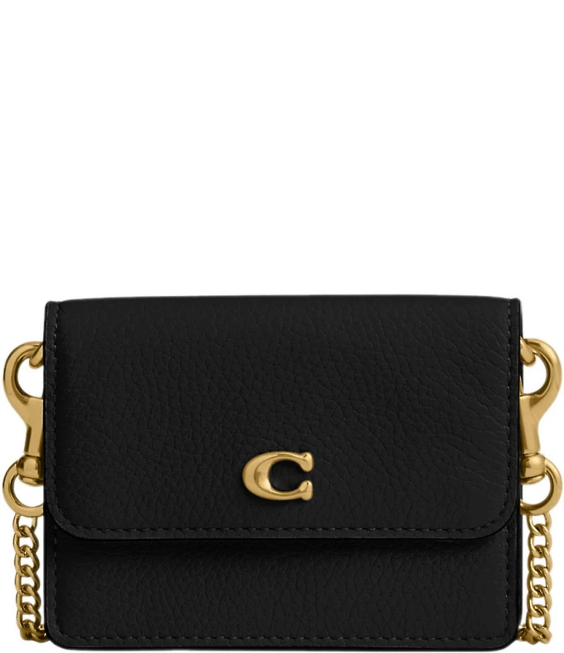 COACH Essential Half Flap Card Case