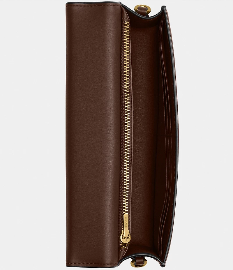 COACH Evie Long Wallet with Chain