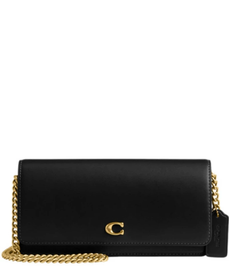 COACH Evie Long Wallet with Chain