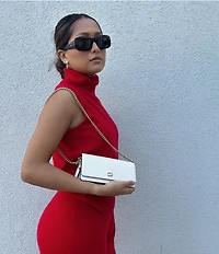 COACH Evie Long Wallet with Chain