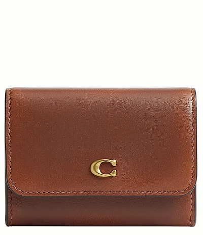 COACH Essential Loved Leather Flap Card Case