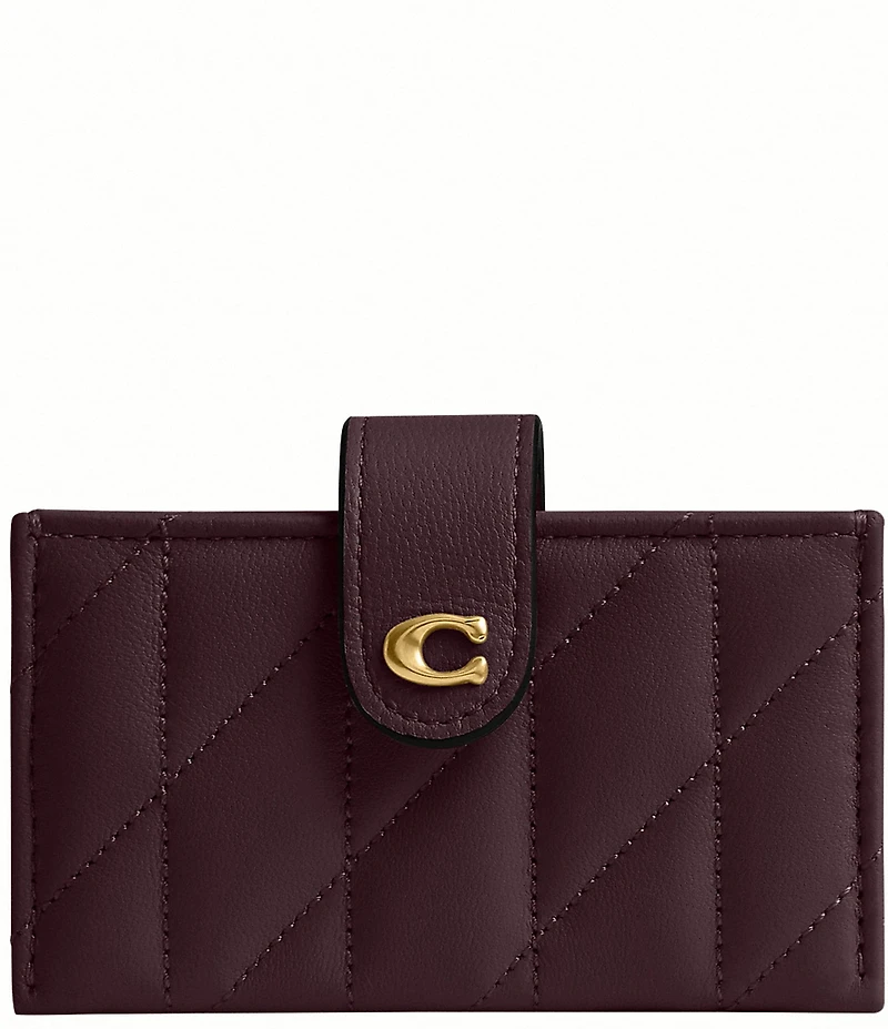 COACH Essential Multi-Card Holder With Pillow Quilting Wallet