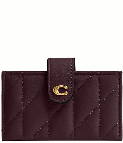 COACH Essential Multi-Card Holder With Pillow Quilting Wallet