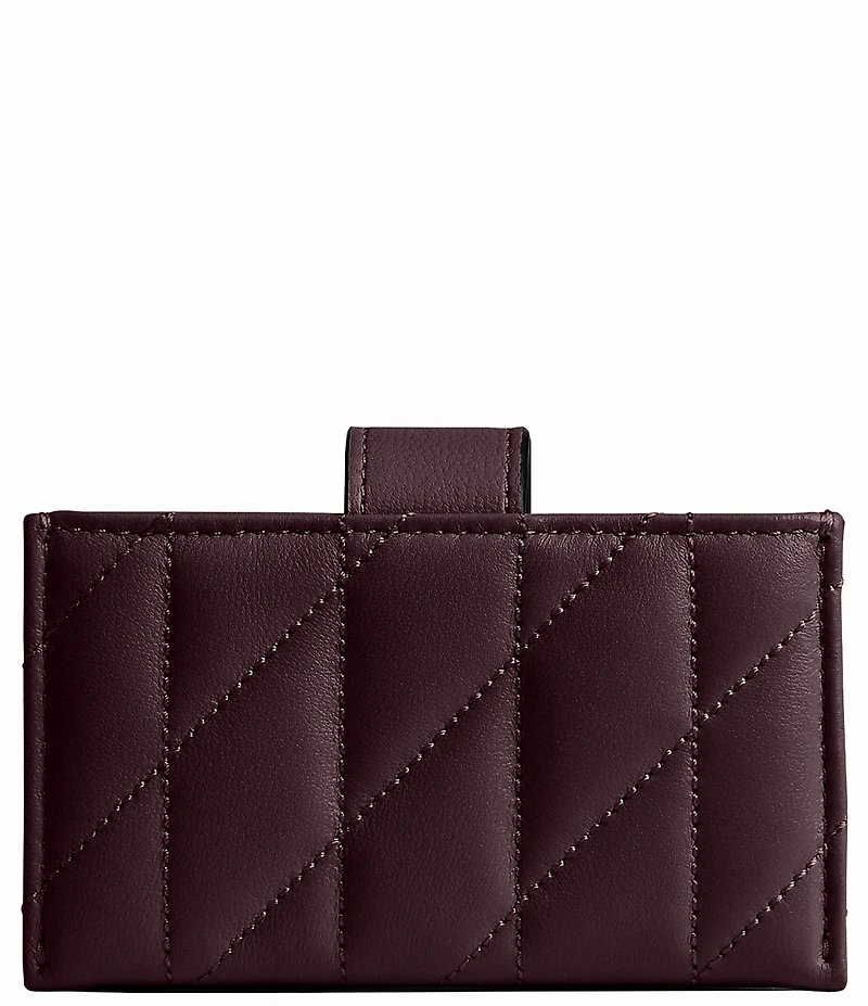 COACH Essential Multi-Card Holder With Pillow Quilting Wallet