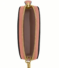 COACH Essential Signature Canvas Chain Card Case
