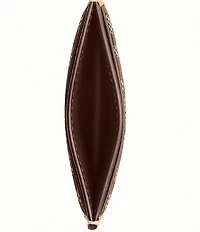 COACH Essential Signature Jacquard Card Case
