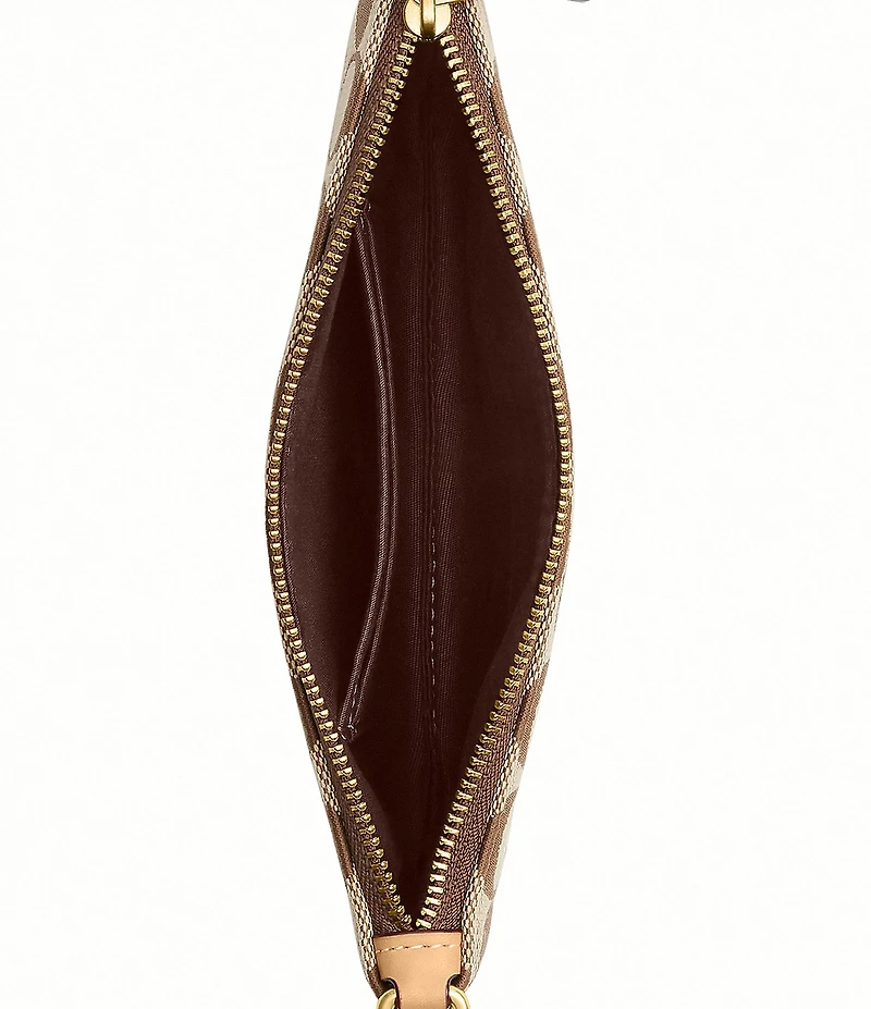 COACH Essential Small Signature Jacquard Wristlet