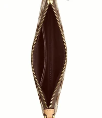 COACH Essential Small Signature Jacquard Wristlet