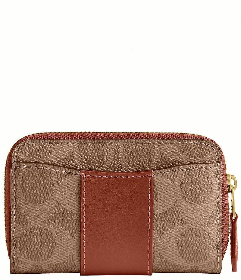 COACH Essential Small Zip Around Card Case