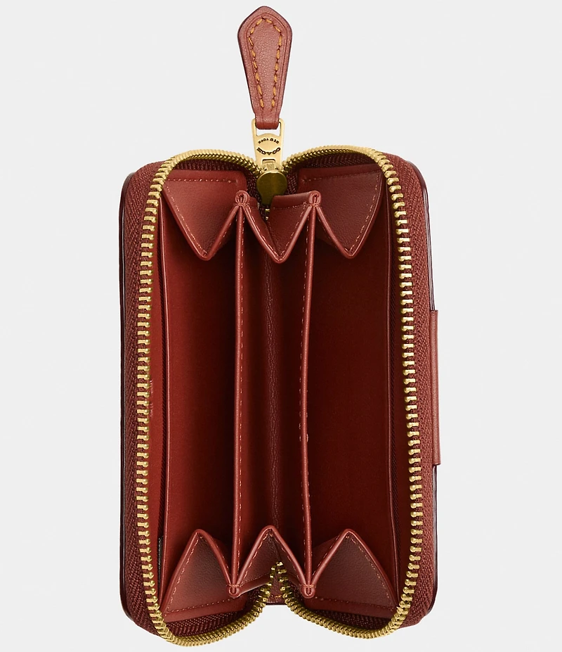 COACH Essential Small Zip Around Card Case