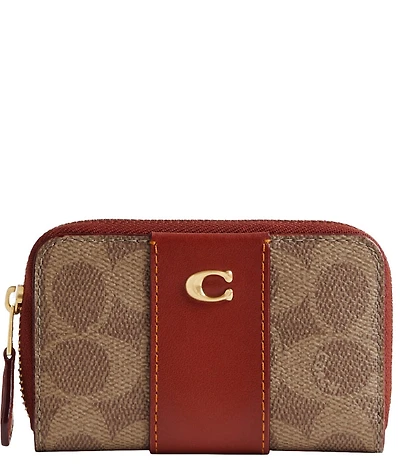 COACH Essential Small Zip Around Card Case