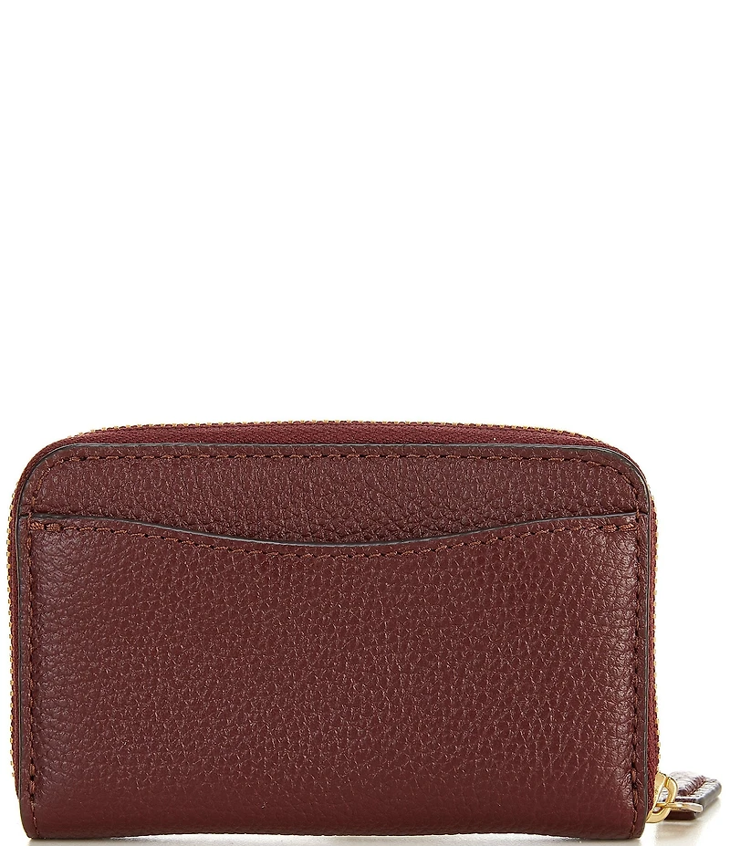 COACH Essential Small Zip Around Card Case Wallet