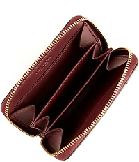 COACH Essential Small Zip Around Card Case Wallet