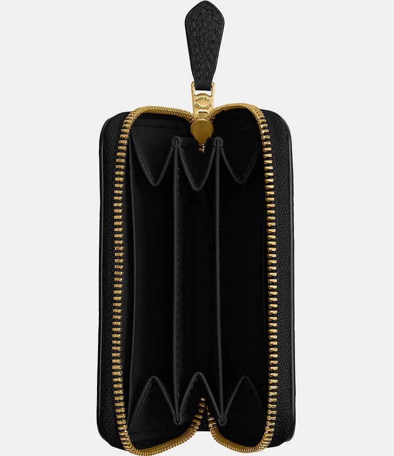 COACH Essential Small Zip Around Card Case Wallet