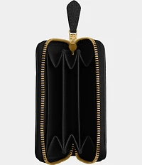 COACH Essential Small Zip Around Card Case Wallet