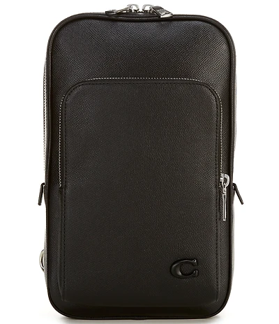 COACH Felix Cross Grain Leather Sling Pack