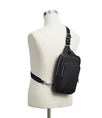 COACH Felix Cross Grain Leather Sling Pack