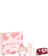 COACH Floral Eau de Parfum 4-Piece Gift Set