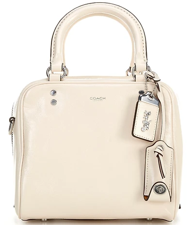 COACH Glazed Cube Rogue 20 Satchel Bag