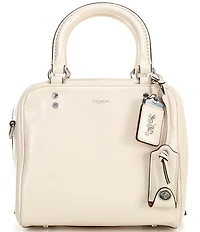 COACH Glazed Cube Rogue 20 Satchel Bag
