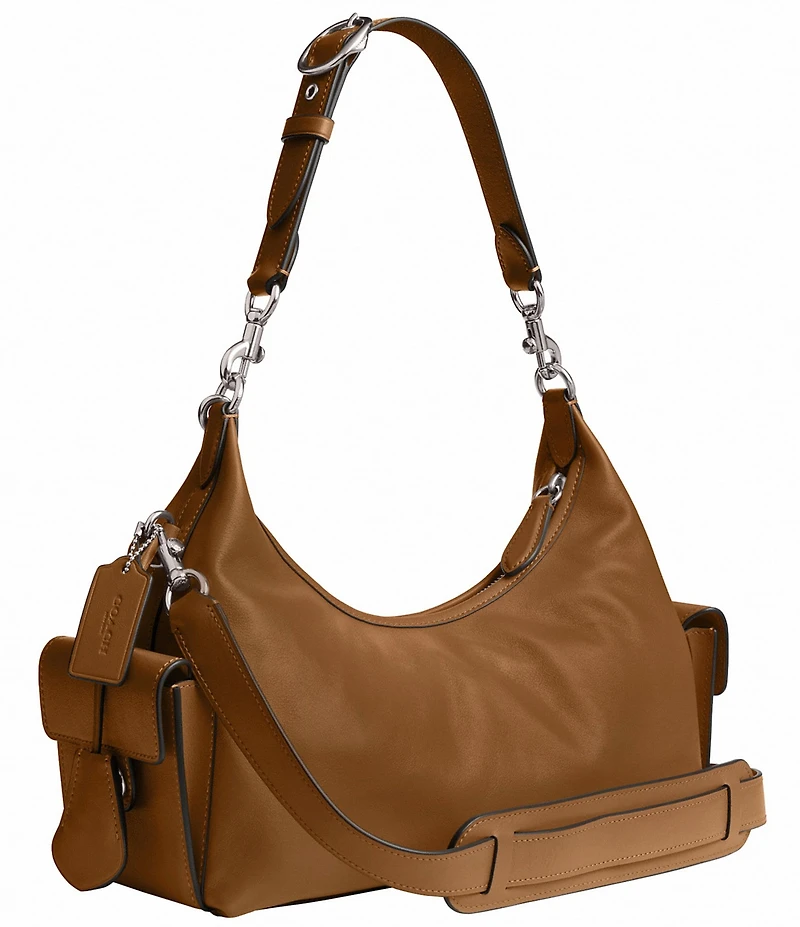 COACH Glazed Juliet 30 Pocket Chain Charm Bag