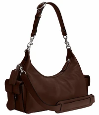 COACH Glazed Juliet 30 Pocket Chain Charm Bag