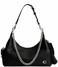 COACH Glazed Juliet 30 Pocket Chain Charm Bag
