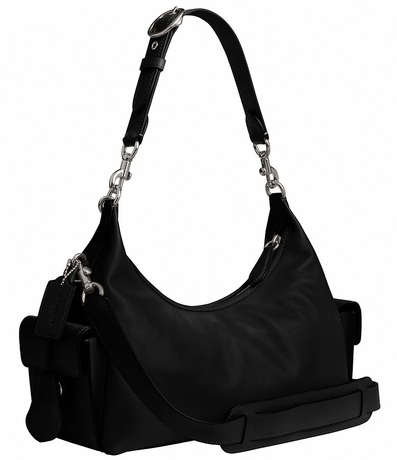 COACH Glazed Juliet 30 Pocket Chain Charm Bag