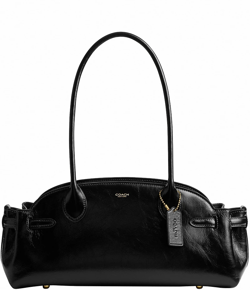 COACH Empire 34 Glazed Leather East West Carryall Bag