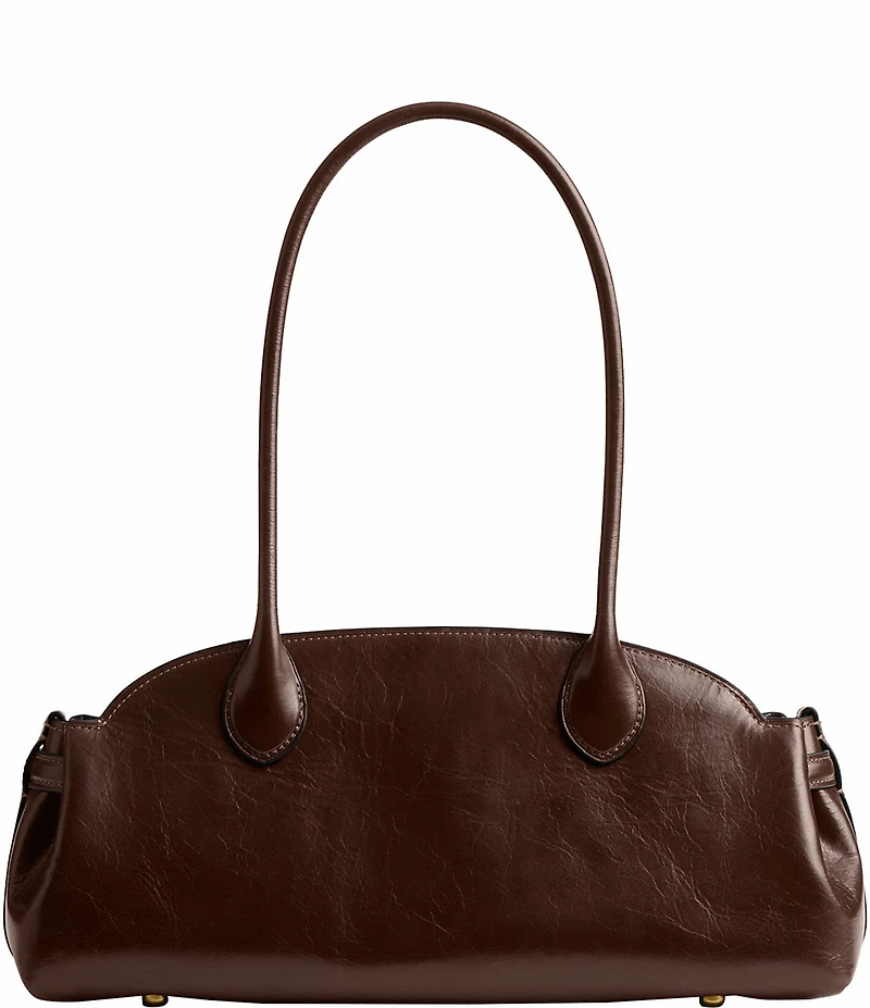 COACH Empire 34 Glazed Leather East West Carryall Bag