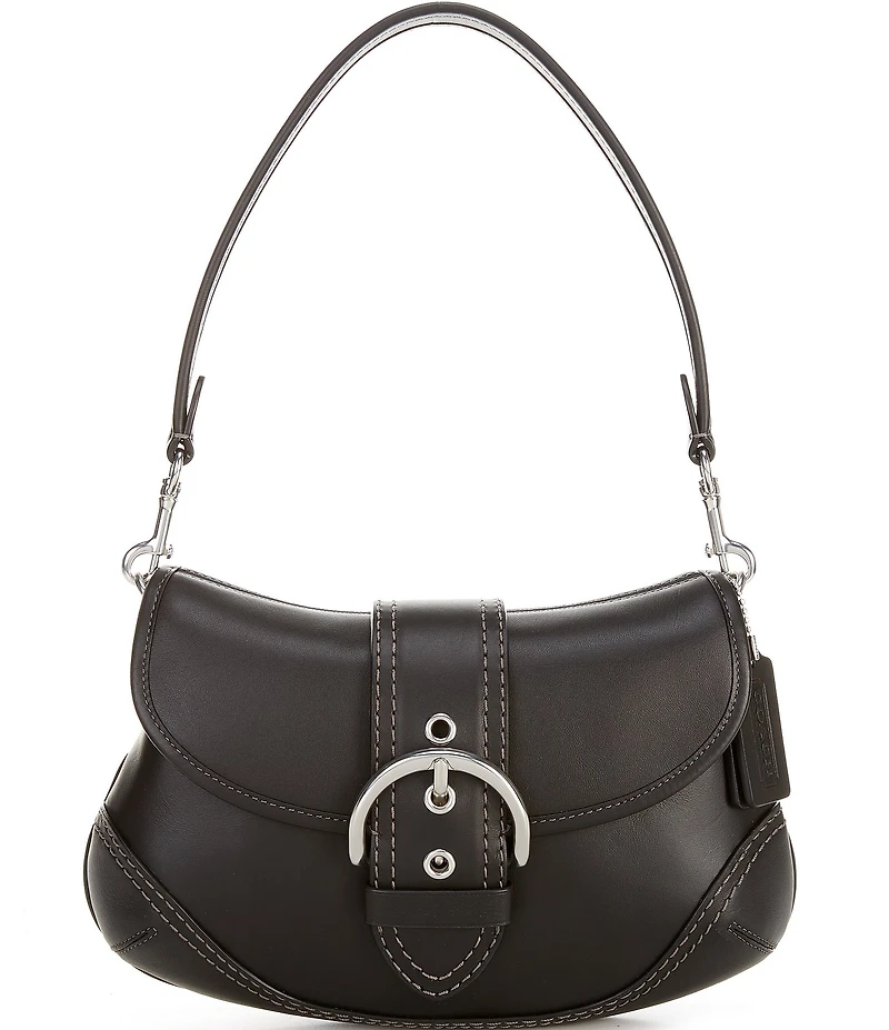 COACH Soho Glovetanned Leather Buckled Shoulder Bag