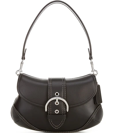 COACH Soho Glovetanned Leather Buckled Shoulder Bag