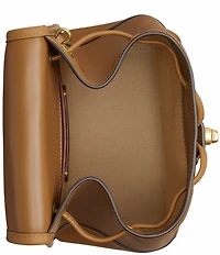 COACH Glovetanned Leather Turnlock Backpack