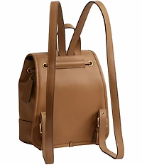 COACH Glovetanned Leather Turnlock Backpack