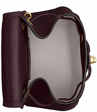 COACH Glovetanned Leather Turnlock Backpack