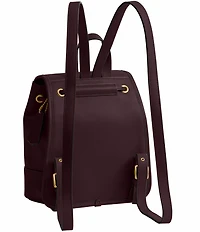 COACH Glovetanned Leather Turnlock Backpack