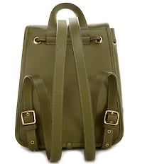 COACH Glovetanned Leather Turnlock Backpack
