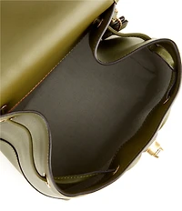 COACH Glovetanned Leather Turnlock Backpack