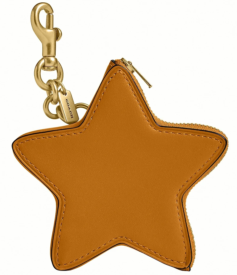 COACH Glovetanned Star Coin Purse