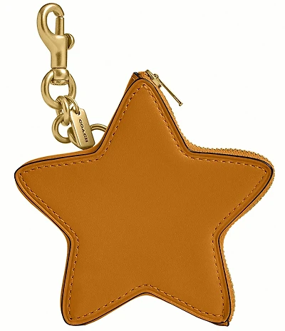 COACH Glovetanned Star Coin Purse