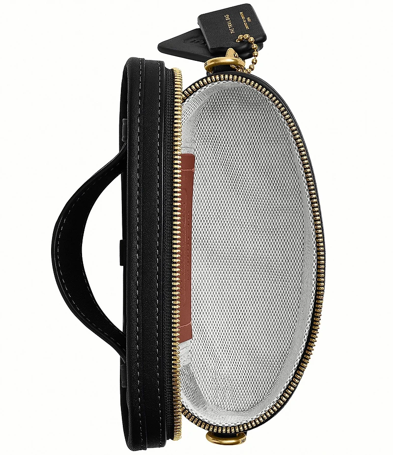 COACH Glovetanned Top Handle Trail Bag 15