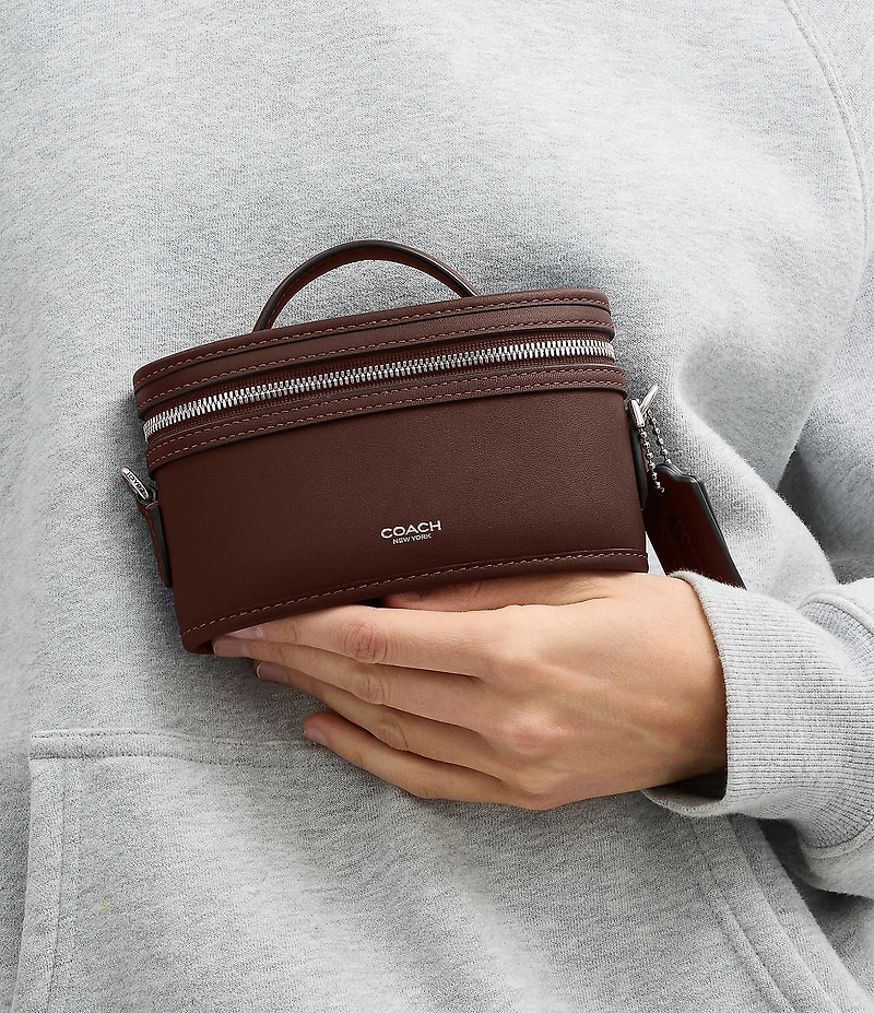 COACH Glovetanned Top Handle Trail Bag 15