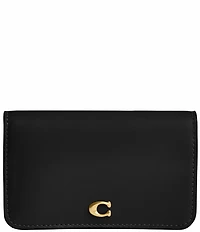 COACH Essential Slim Gold Hardware Card Case