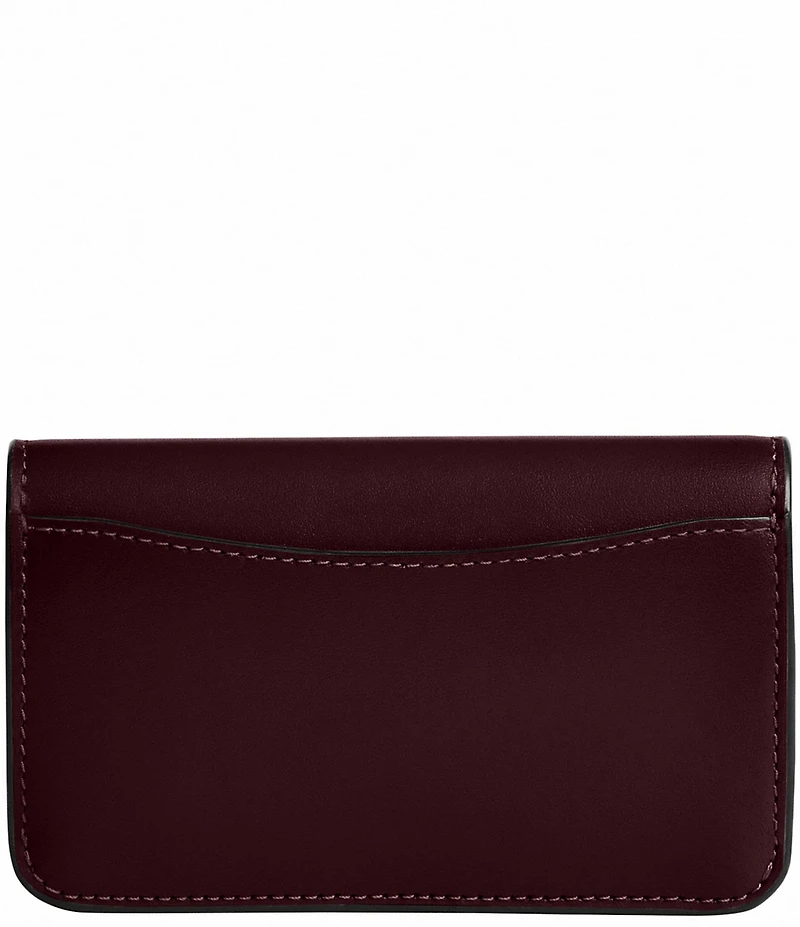 COACH Gold Hardware Essential Slim Card Case