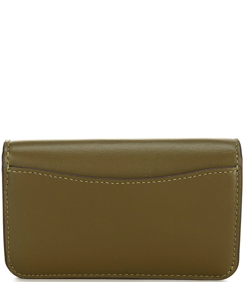 COACH Gold Hardware Essential Slim Card Case
