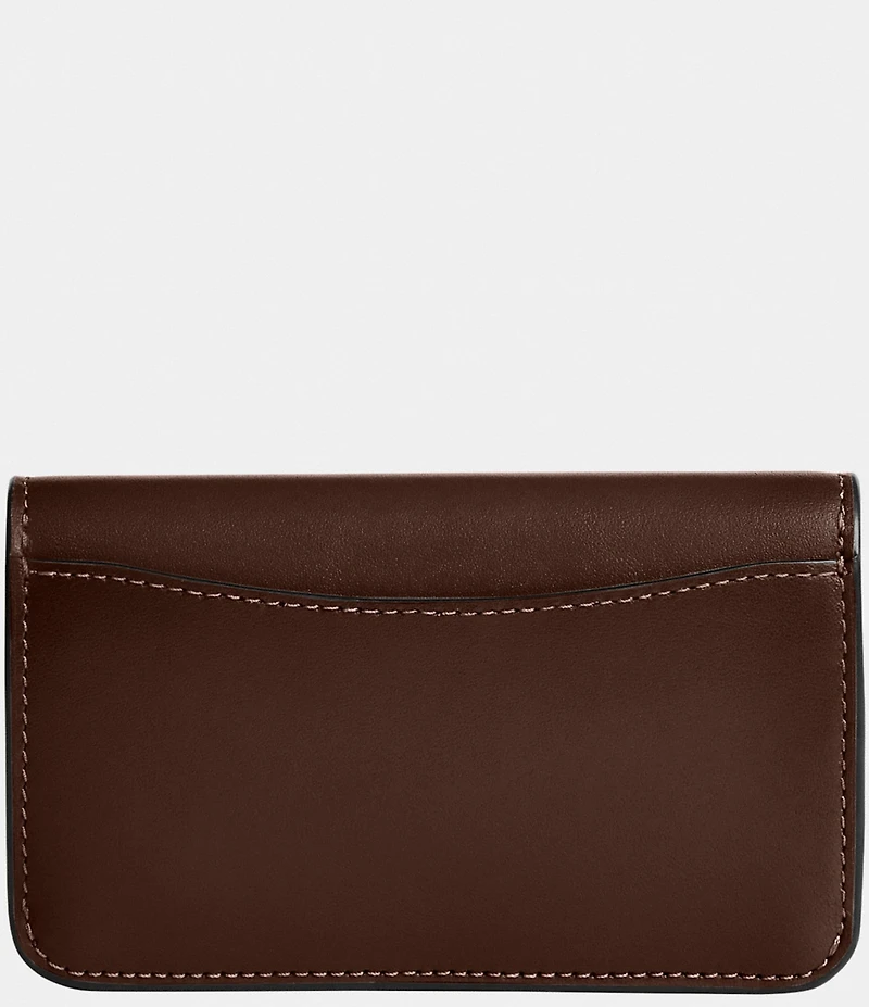 COACH Gold Hardware Essential Slim Card Case